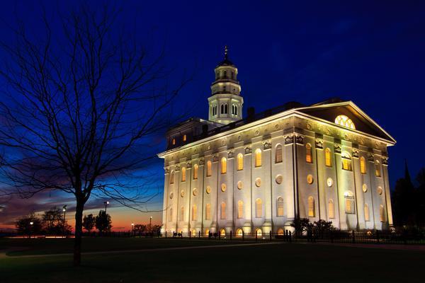 Are temples desecrated by the visits of unworthy members?