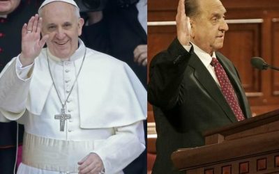 How are the Pope and Mormon prophet different?