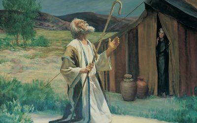 How could Abraham have entertained angels who ate with him before the first resurrection?