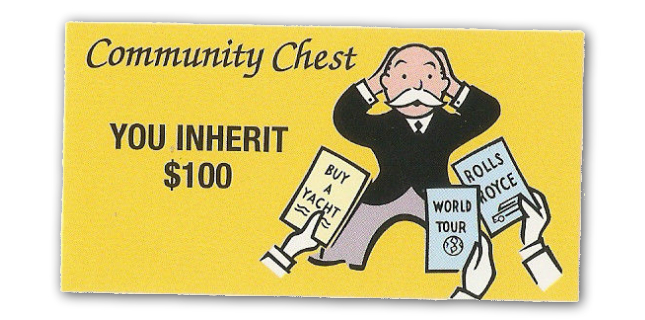 How would a proper tithing amount be defined in the Mormon Church for inheritance income?