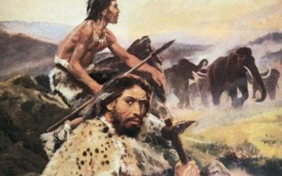 What is the relationship between prehistoric men and Adam?