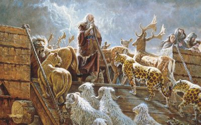 How was it possible that Noah could gather all those animals into the ark?