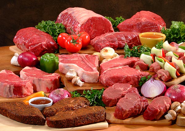 Since we are to eat meat any time sparingly, what would be sparingly?