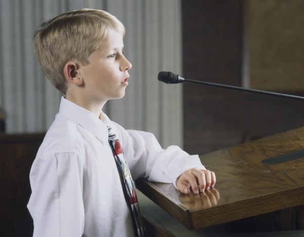 Should little children be permitted to bear their testimonies in Sacrament Meeting?