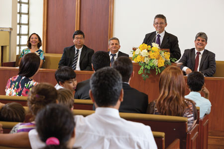 Is Sacrament meeting the only commanded meeting to attend?