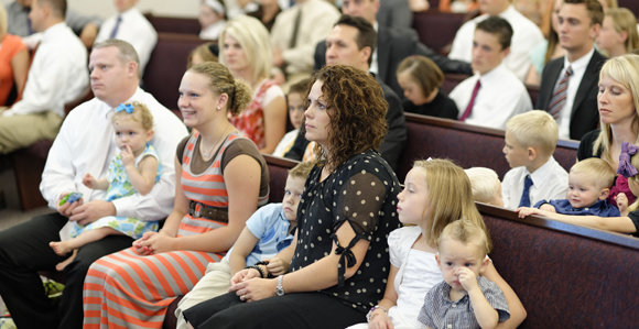 At what point should noisy children be taken out of Sacrament Meeting?