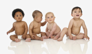 group of babys mormon