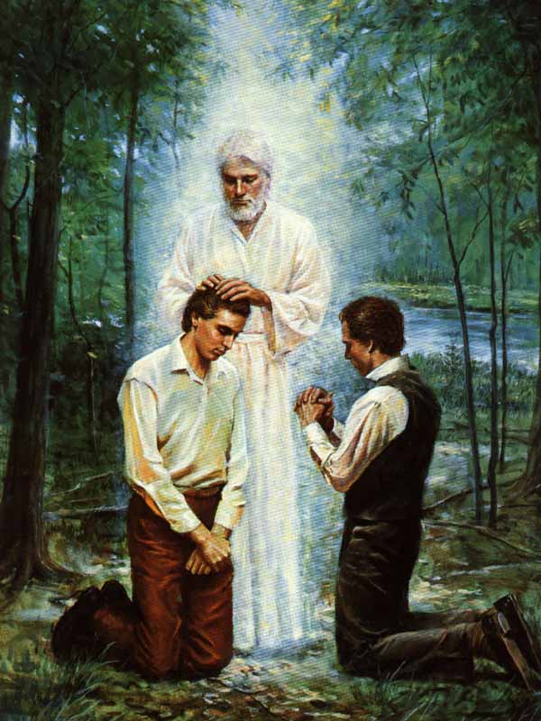 Restoring Aaronic Priesthood