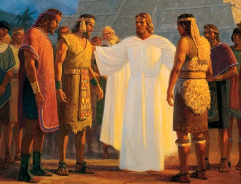 When was Christ’s first visit to the Nephites following his resurrection?