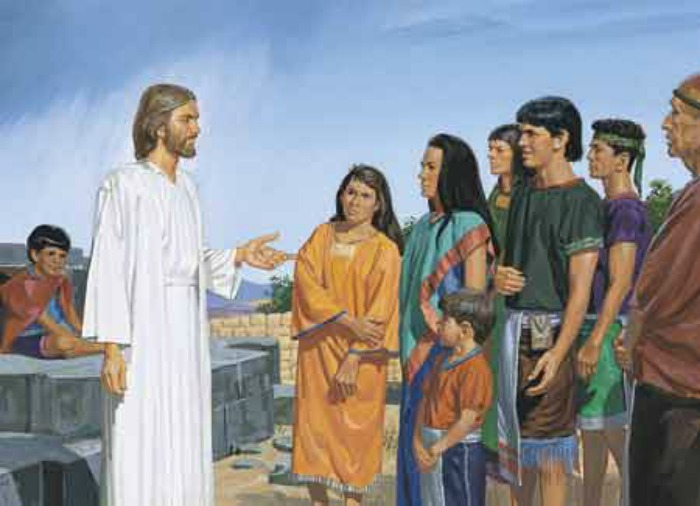 When did Jesus Christ appear to the Nephites on the American continent?