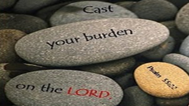 God wants to carry your burdens, however you have to cast them off