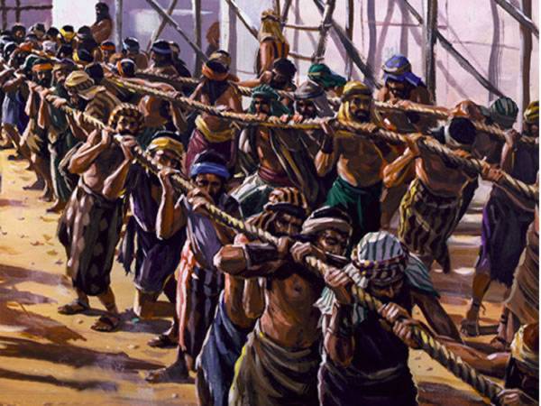 Why was the purchase of slaves allowed during Biblical times?