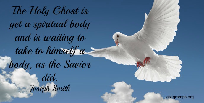 Will the Holy Ghost receive a body?