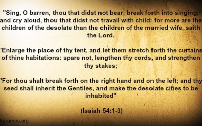 Is there a promise in Isaiah 54 to those women unable to have children?