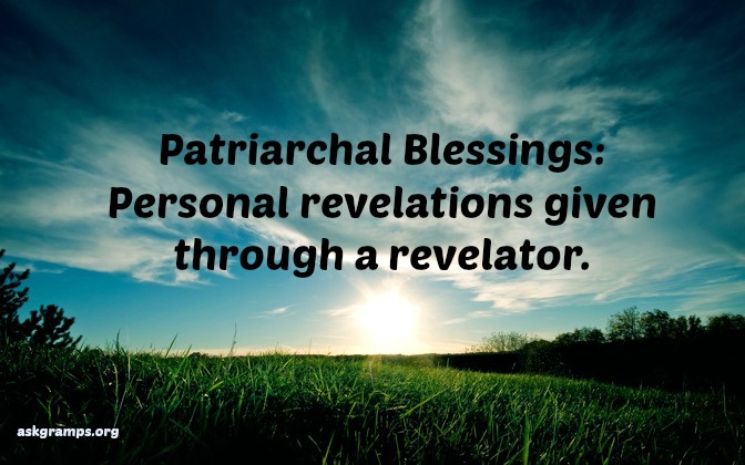 Why are some patriarchal blessings similar to others?