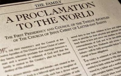 Why isn’t the Proclamation on the Family a part of our canon of scripture?