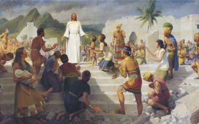What is the timeline between Christ’s resurrection and His visit to the Nephites?