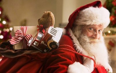How did Santa become a part of Christmas?