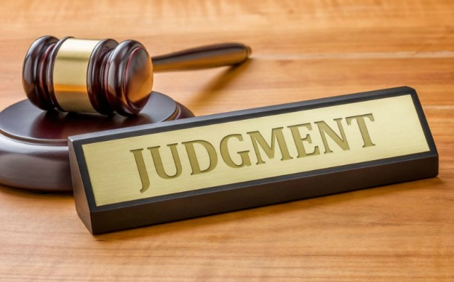 How many judgments are there?