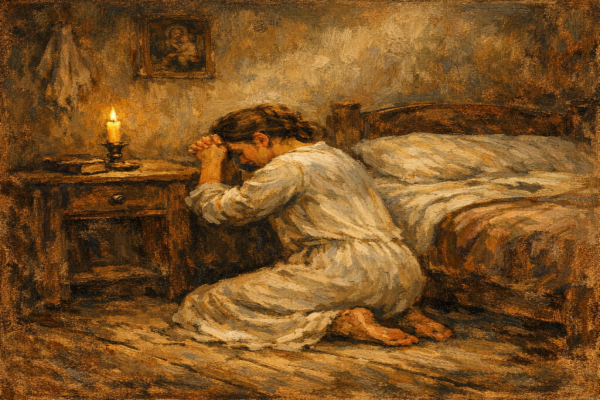 Is a prayer given while kneeling more powerful?