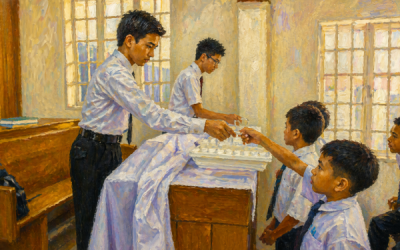 Why can only males pass the Sacrament?