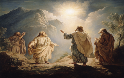 What was the significance of Moses and Elijah appearing at the Mount of Transfiguration?