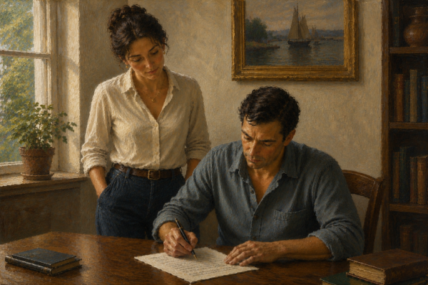 Why is permission required from a non-member spouse to receive endowments?