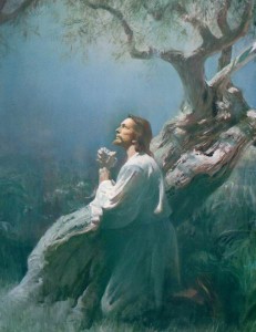 Christ in Gethsemane Mormon