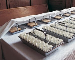 Mormon Sacrament trays